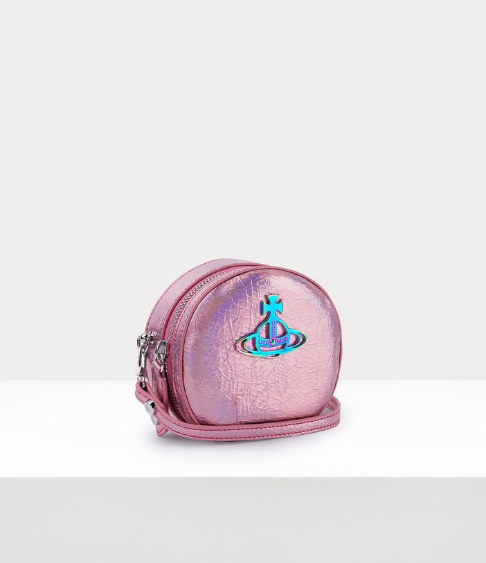 Vivienne Westwood IRIDESCENT MINI ROUND CROSSBODY